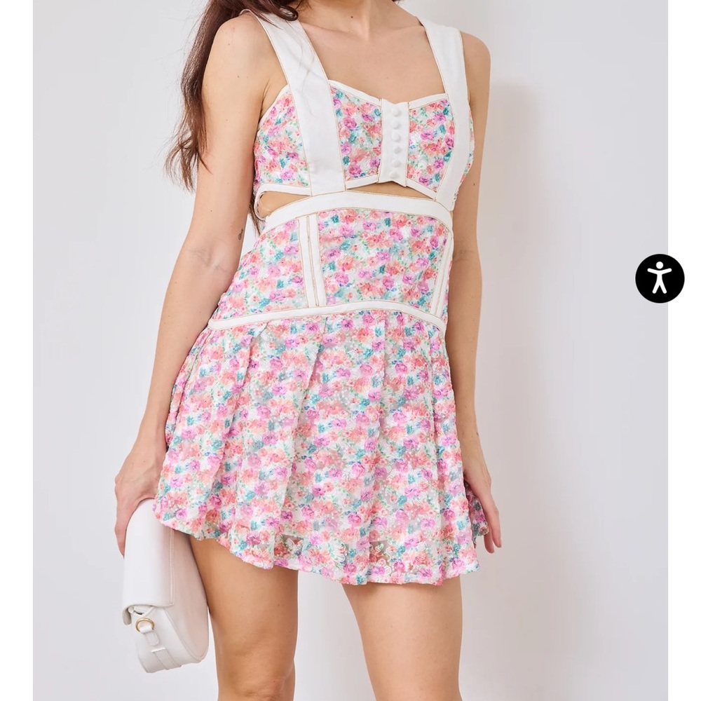 Mila Floral Mini Dress